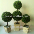 precios del árbol de la bola de la hierba artificial de los bonsai